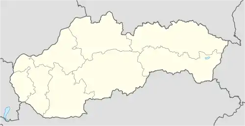 voir sur la carte de Slovaquie