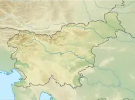 voir sur la carte de Slovénie