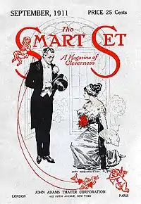 Couverture du magazine The Smart Set de septembre 1911.