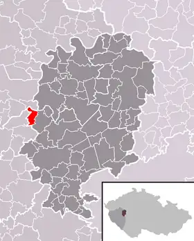 Localisation de Smědčice