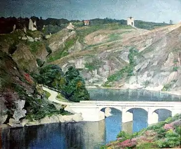 Nouveau pont sur la Creuse