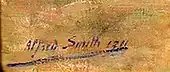 signature d'Alfred Smith