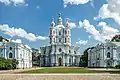Le couvent Smolny à Saint-Pétersbourg