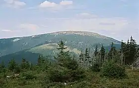 Vue du versant sud.