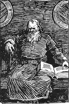 Snorri Sturluson (illustration de Christian Krohg).