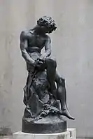 Le banni, 1872, bronze, Musée du Chiado.