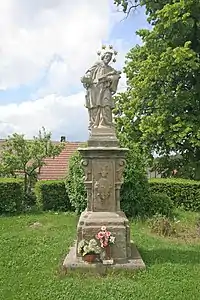 Statue de Saint-Jean-Népomucène.