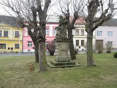 Statue de Saint-Jean Népomucène.