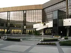 Jardin intérieur de l'aéroport de Sotchi, dit le « Jardin italien ».