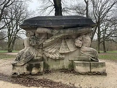 Monument à Ludwig van Beethoven, Paris, bois de Vincennes.