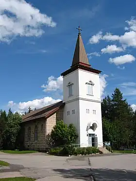 Nouvelle église de Sodankylä, 1859.