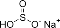 Image illustrative de l’article Bisulfite de sodium