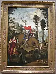 Saint Georges et le dragon, Washington, National Gallery of Art.