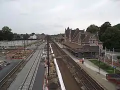 Reconstruction des quais en 2011.