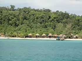 Bungalows de Soksan sur Koh Rong