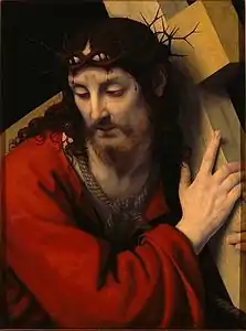 Andrea Solario, Le Christ portant sa croix (1513).