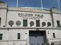 Façade du Soldier Field
