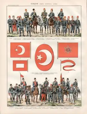 Image illustrative de l’article Armée ottomane de 1826 à 1922
