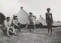 Soldats des Forces Françaises Libres près de Bangui, 1940