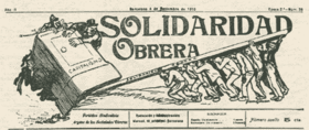 Image illustrative de l’article Solidaridad Obrera (journal)