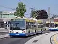 Trolleybus  Vanhool-Kiepe no 260 en 2005