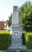 Le monument aux morts de la guerre de 1870.