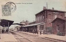 Photochrome de la gare.