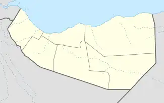 Carte des aéroports du Somaliland