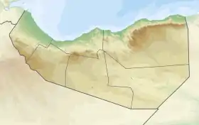 Voir sur la carte topographique du Somaliland