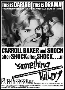 Description de l'image Something Wild (1961) poster advertisement.jpg.