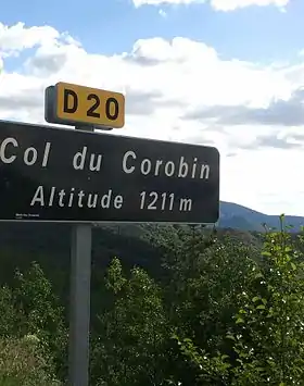 Image illustrative de l’article Col de Corobin