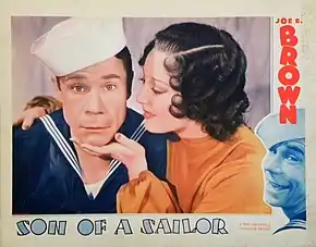 Description de l'image Son of a Sailor lobby card.jpg.