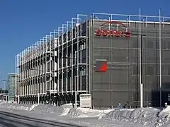Bâtiment Sonera au Technopolis de Linnanmaa à Oulu.