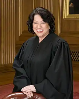 Sonia Sotomayor.