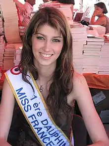 Sophie Vouzelaud, première dauphine de Miss France 2007