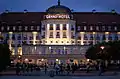 Le Grand Hotel Sopot la nuit