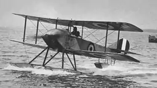 Avion similaire à celui ayant remporté le Trophée Schneider 1914.