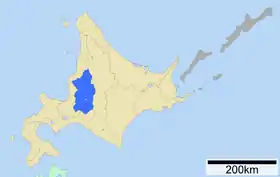 Localisation de Sous-préfecture de Sorachi