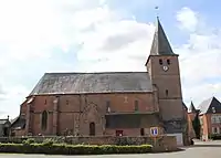 Vue de l'église côté nord.