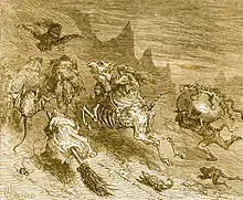 Sorcières partant au sabbat, par Charles Maurand, 1864