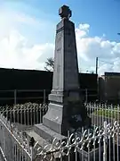 Le monument aux morts pour la patrie.