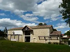 Le nouveau bâtiment de l'écomusée de la Truffe.