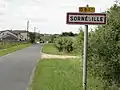 Entrée de Sornéville.