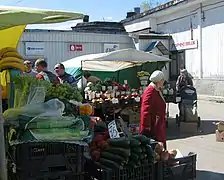 Le marché de Sortavala.