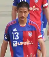 le footballeur japonais Sōta Hirayama