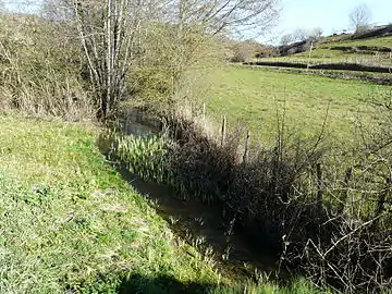 Au lieu-dit le Maine, en limites de Granges-d'Ans et Sainte-Orse.