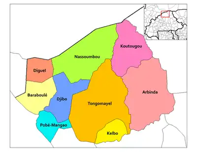 Localisation de Baraboulé