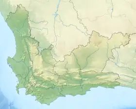 (Voir situation sur carte : Cap-Occidental)