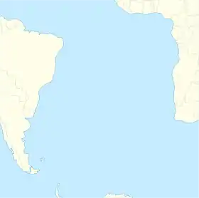 (Voir situation sur carte : océan Atlantique)