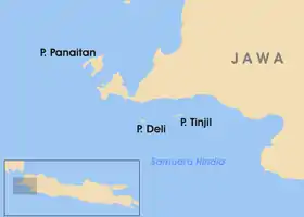 îles situées à l'ouest de Java